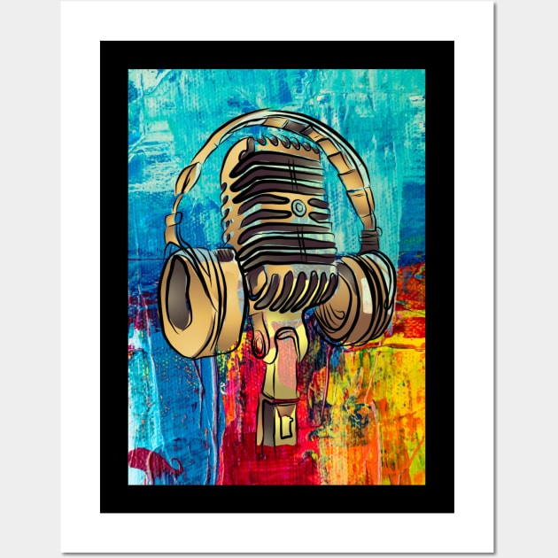 Music is my live Wall Art by Falfa